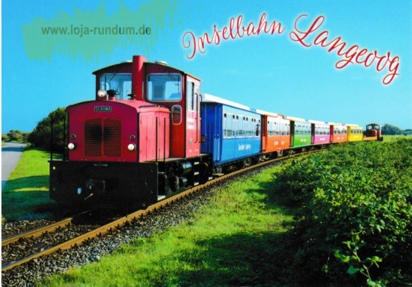 Inselbahn- Schöne Grüße von der Insel Langeoog - Schöning Verlag