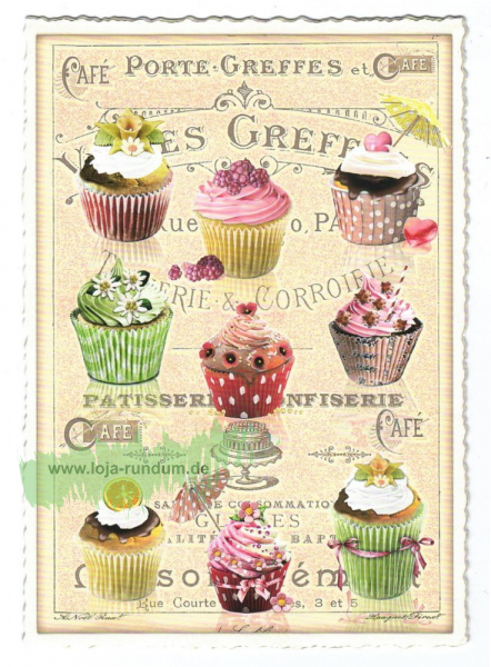 CUPCAKE (O. T.) (HOCH)- Edition Tausendschön PK937
