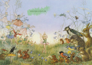 Das Blumenballett Nr.320 - Taurus Kunstkarten