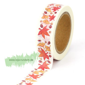 Washi Tape - Herbstblätter