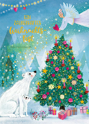 Zauberhaftes Weihnachtsfest (Engel) - Edition Gollong