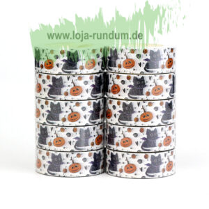 Washi Tape - Helloween Cat