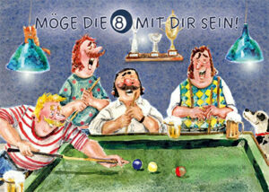 Möge die 8 mit dir sein (Billard) - Edition Gollong