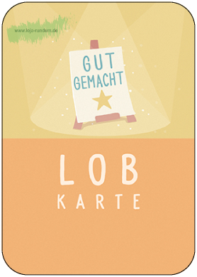 Lob Karte/ Gut gemacht  - TAURUS Kunstkarten