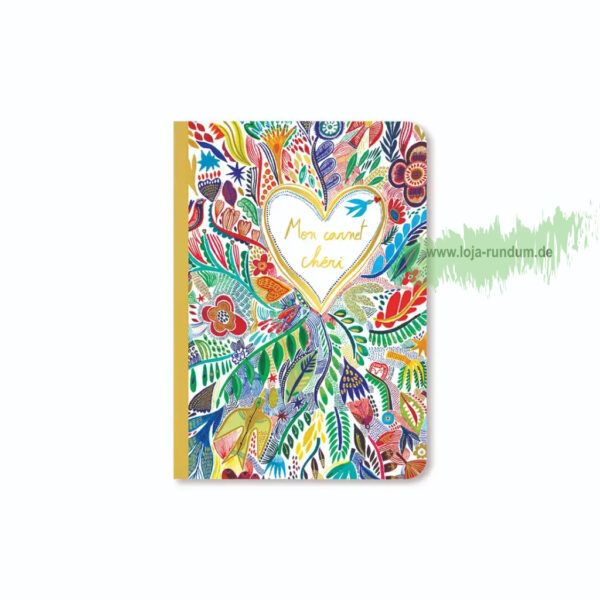 DAS LEBEN IST SCHÖN (BLUMEN) (A6 Heft) - Cartesdart