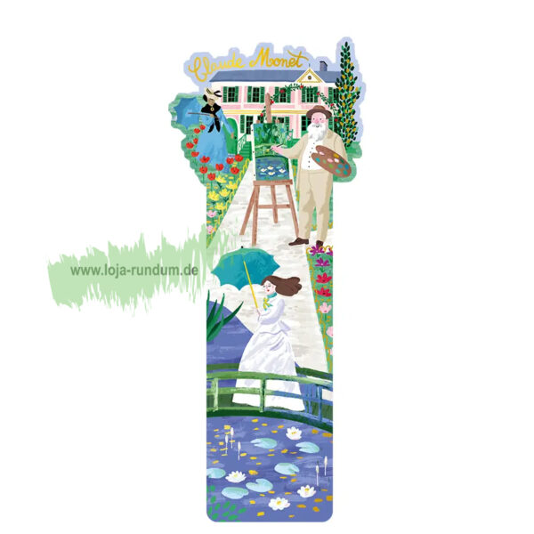 DER MONET GARTEN- LESEZEICHEN  - Cartedart