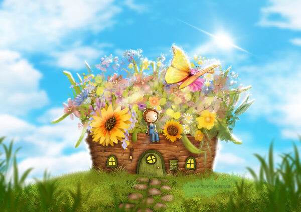 Summer Cottage - Ila Illustrations