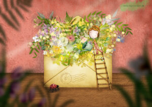 Spring Envelope - Ila Illustrations