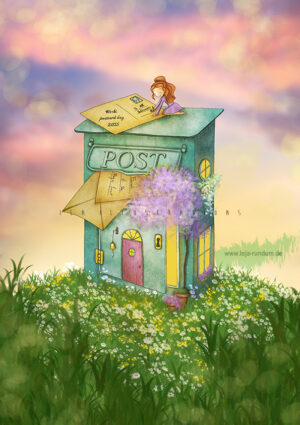 World Postcard Day 2025 - Ila Illustrations