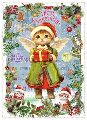 Merry Christmas - Joyeux Noel - Edition Tausendschön PK1257