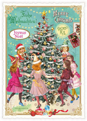 Merry Christmas - Joyeux Noel - Edition Tausendschön PK1249