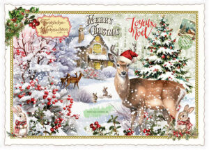 Merry Christmas - Joyeux Noel - Edition Tausendschön PK1253