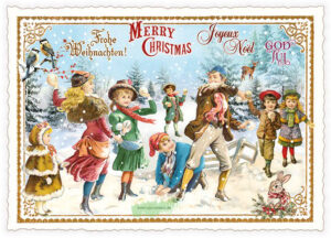 Merry Christmas - Joyeux Noel - Edition Tausendschön PK1258