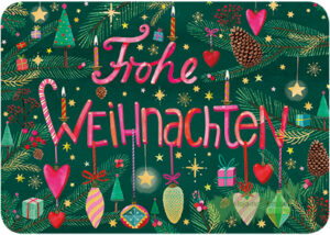 Frohe Weihnachten (Schrift) - Edition Gollong
