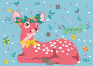 luminous - christmas bambi - nobis design