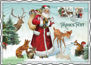 Happy Holidays (St. Nicholas, Animals) No. 76 - Edition Gollong