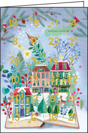 Weihnachtsbuch - Adventskalender - Edition Gollong