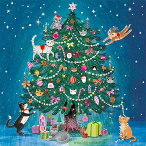 Tannenbaum mit Katzen - Edition Gollong