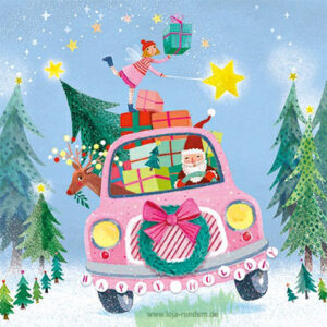 Auto mit Nikolaus - Edition Gollong