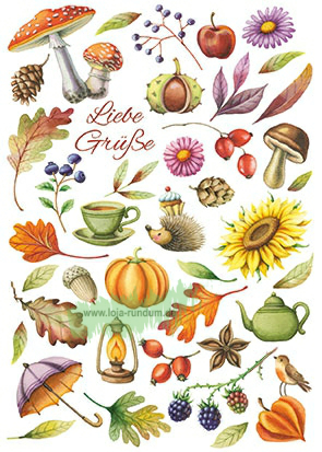 Liebe Grüße (Herbst) - Edition Gollong