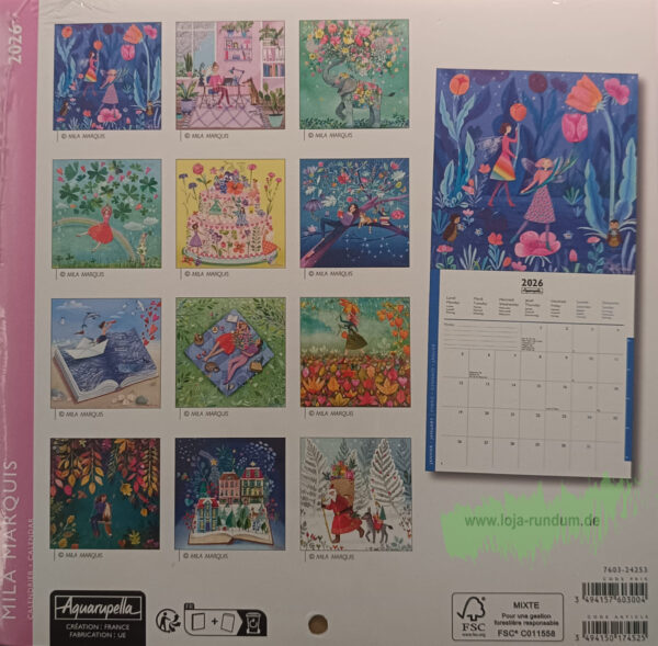 Calendar 2026  - Annual calendar - Edition Gollong - Image 2