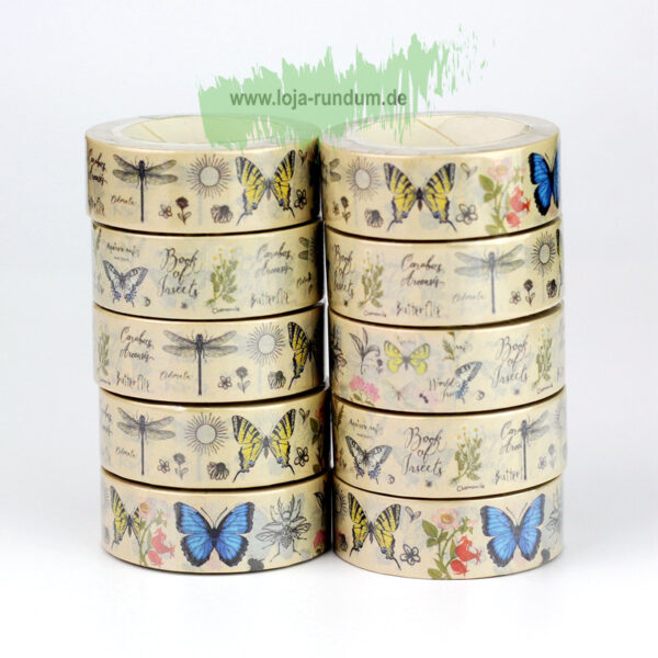 Washi Tape - Schmetterlinge – Bild 2