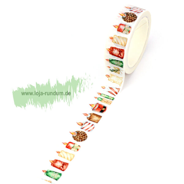 Washi Tape - Kerzen – Bild 4