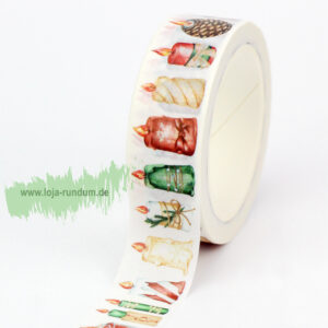 Washi Tape - Kerzen