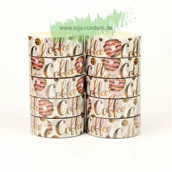 Washi Tape - Coffee – Bild 4