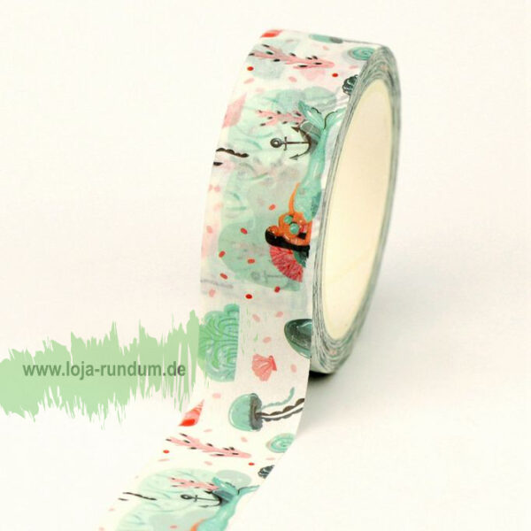 Washi Tape - Meerjungfrau