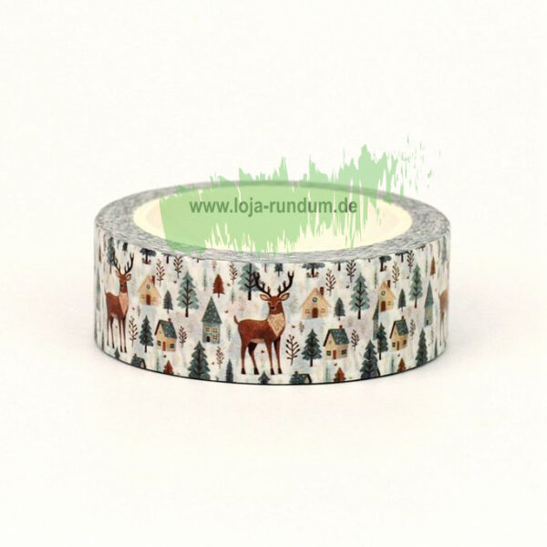 Washi Tape - Weihnachtselch – Bild 2