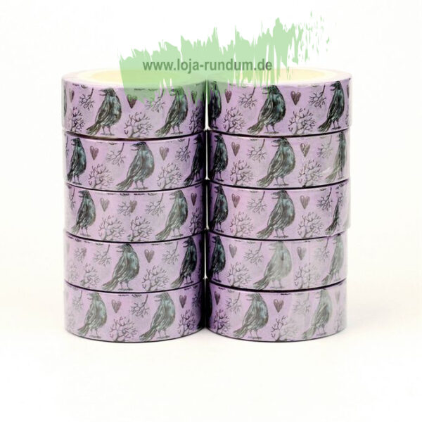 Washi Tape - Krähe – Bild 3
