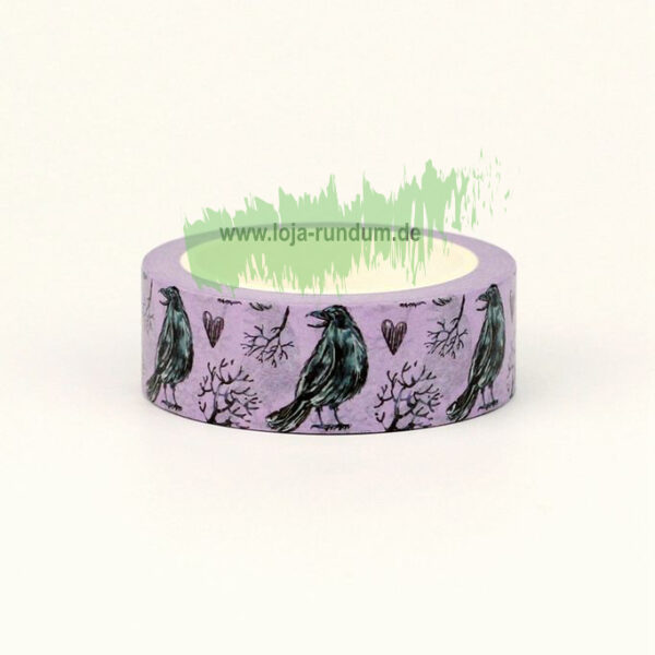 Washi Tape - Krähe – Bild 2