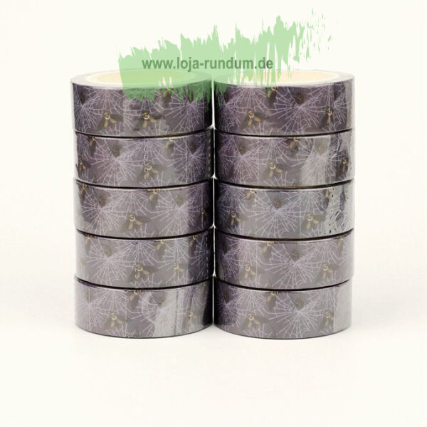 Washi Tape - Motte im Spinnennetz – Bild 2