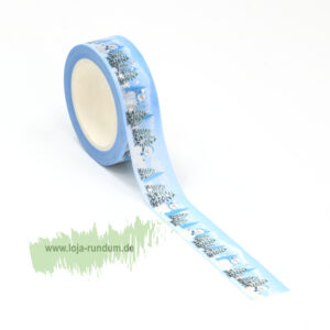 Washi Tape - Schneemann
