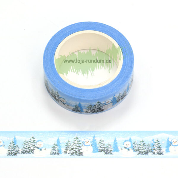 Washi Tape - Schneemann – Bild 2
