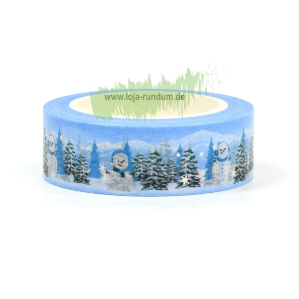 Washi Tape - Schneemann – Bild 5