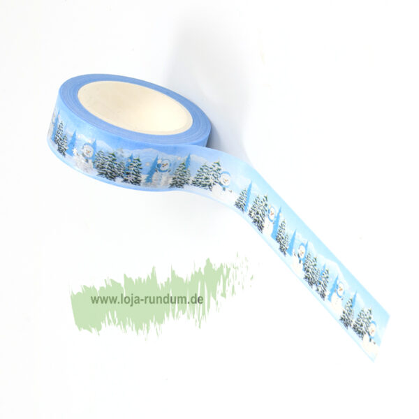 Washi Tape - Schneemann – Bild 3