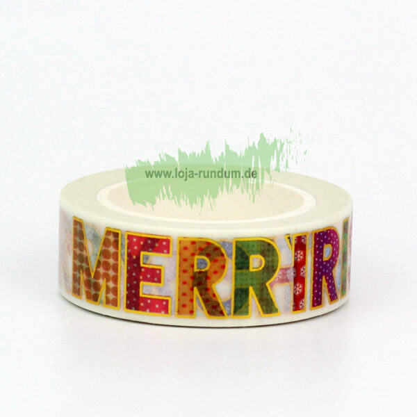 Washi Tape - Merry Christmas – Bild 3