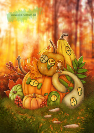 Pumpkin-Paradise - Ila Illustrations