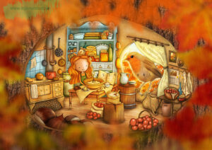 The present - Ila Illustrations