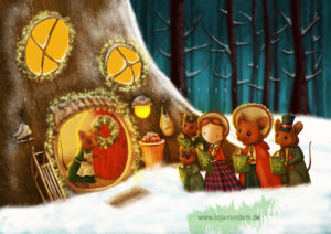 Christmas carols - Ila Illustrations