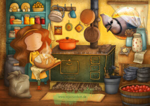 Cozy baking - Ila Illustrations