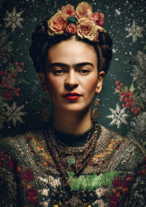 Frida Kahlo:  Frost & Blumen