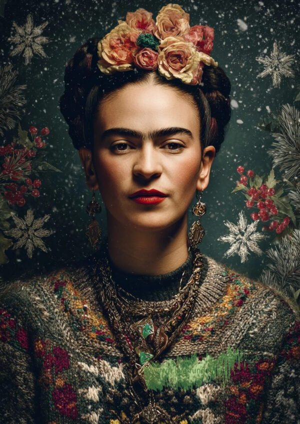 Frida Kahlo:  Frost & Blumen