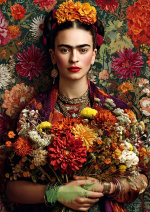 Frida Kahlo:  Herbststrauß