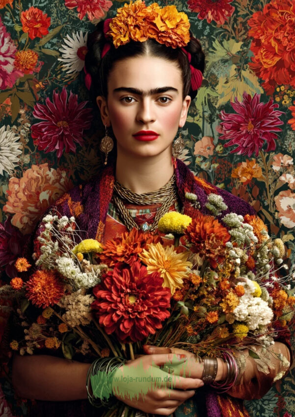 Frida Kahlo:  Herbststrauß