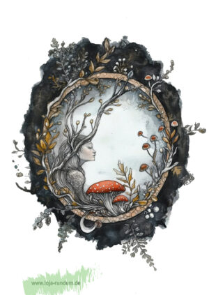 Enchanted Mushrooms: Woodland dreamer