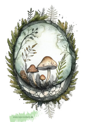 Enchanted Mushrooms: Forest Mushrooms