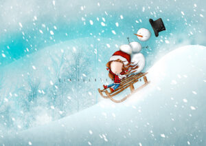 Sleigh - Ila Illustrations